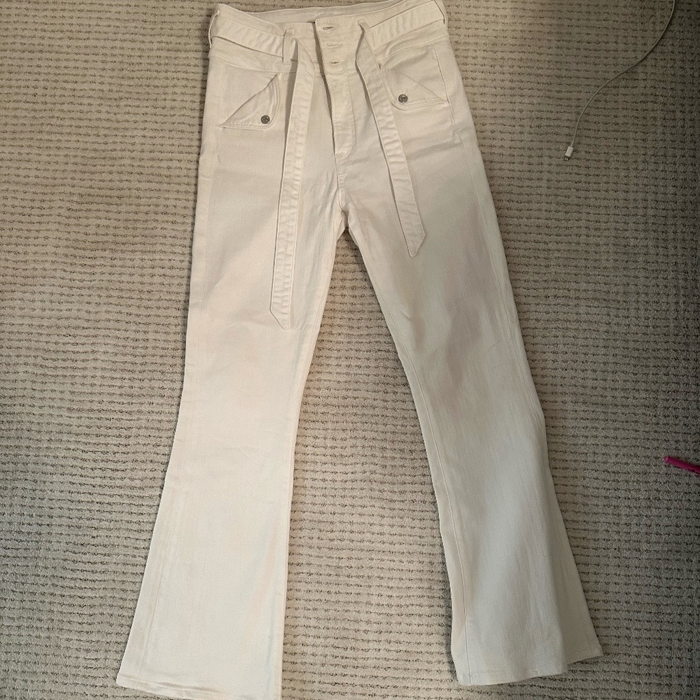 White Veronica Beard Jeans